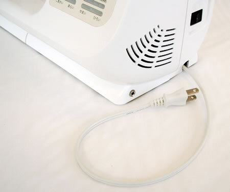 SC100の電源コード巻き込み式