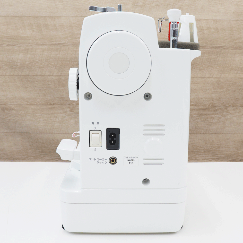ブラザー ヌーベル470　展示中古品 フットコントローラー・補助テーブル付（メーカー保証1年）
