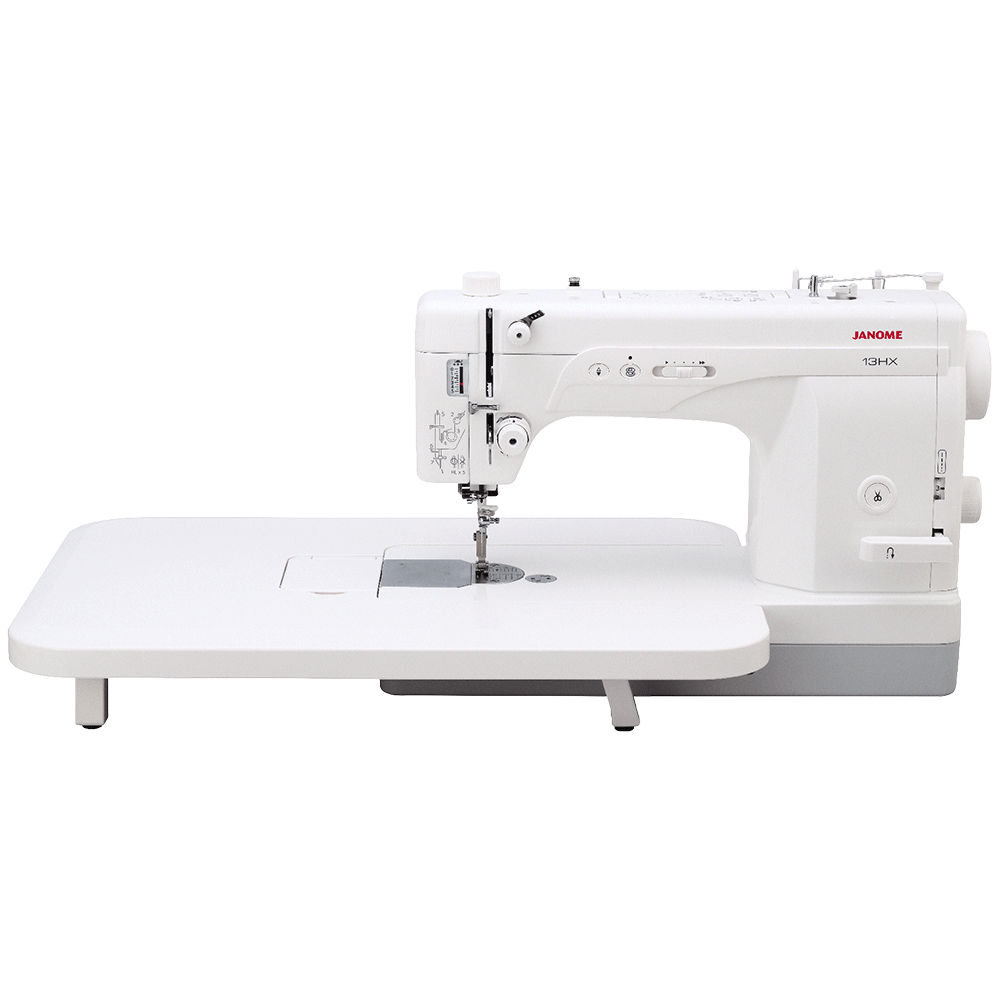 ジャノメ 職業用ミシン [13HX 自動糸切あり]  JANOME 蛇の目 HL針仕様 平針仕様 針糸通し機能あり スピード調整つまみあり