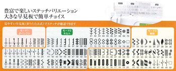 CK1100 ステッチバリエーション